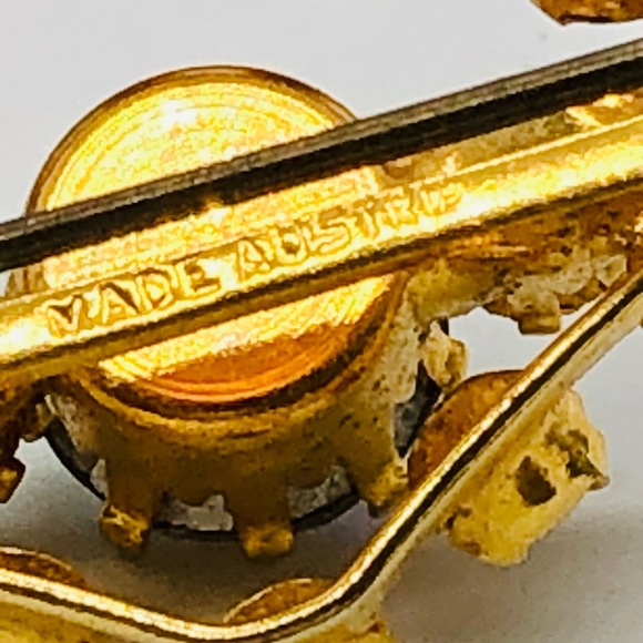 Vintage Small Brooch Lot Austria Haskell - Picture 2 of 6